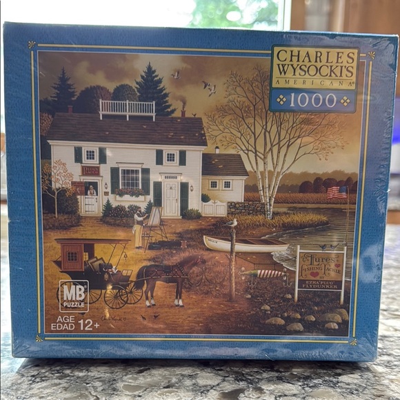 Charles Wysocki’s Americana 1000-Piece Puzzle - Picture 1 of 4